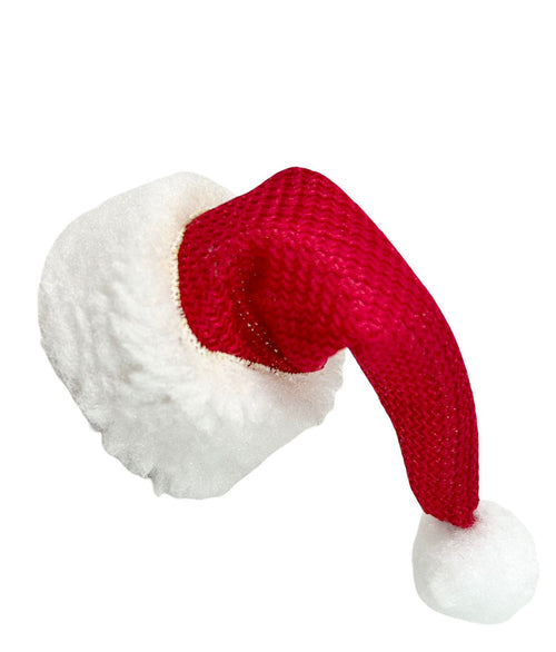 gorros prendedor navideño rojo