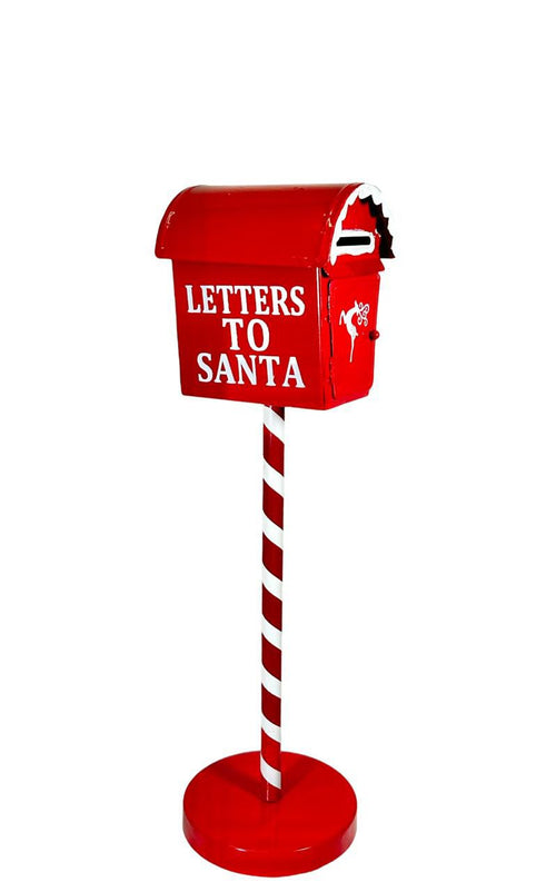 Buzon metalico premium rojo  50x13 cm