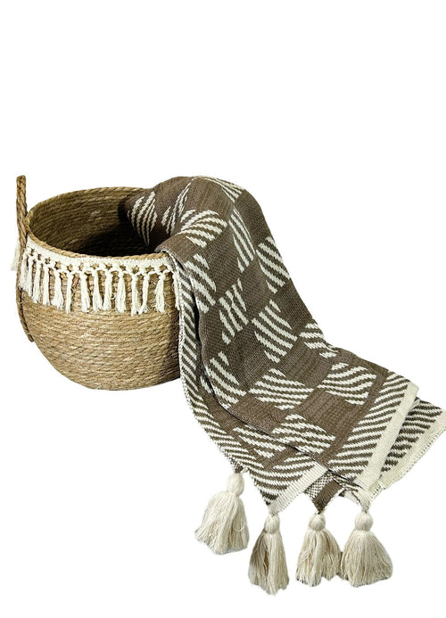 manta cafe cuadros  danes 130x170 cm