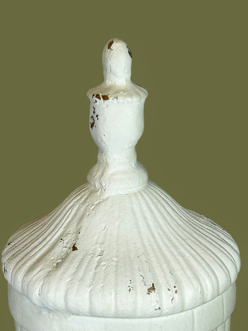 Anfora romana white en ceramica 2 tamaños