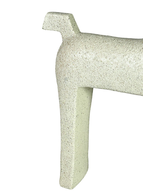 caballo de trolla moderno  poly 30x22 cm