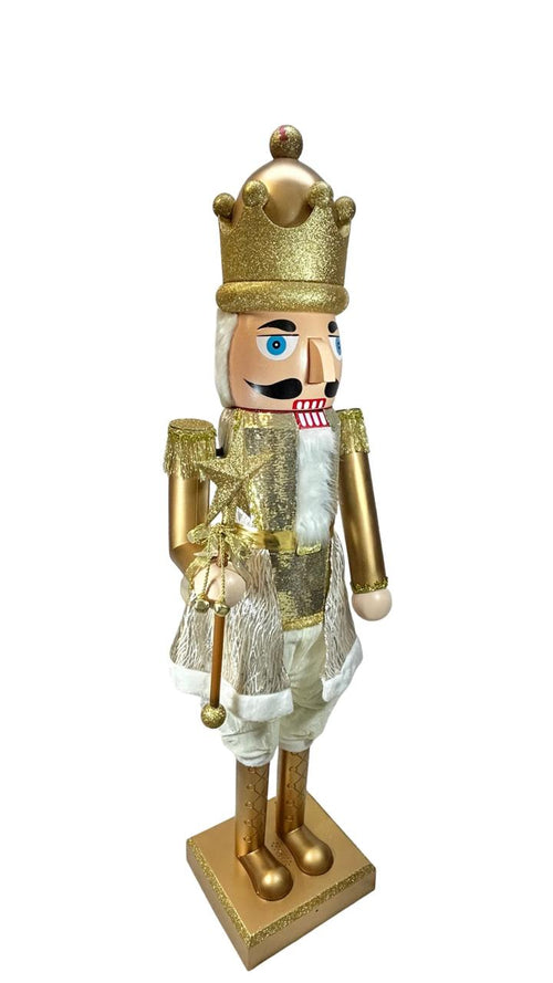 cascanuez rey dorado  musical 1.60 cm