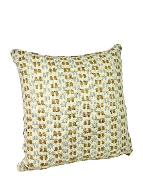 cojin trenzado camel 45x45