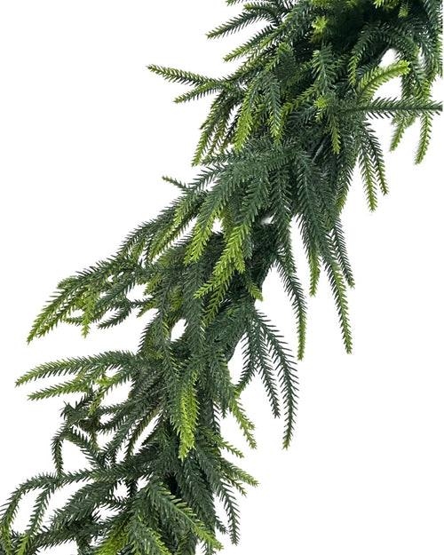 Guirnalda naturalia en latex fina 2.70 cm