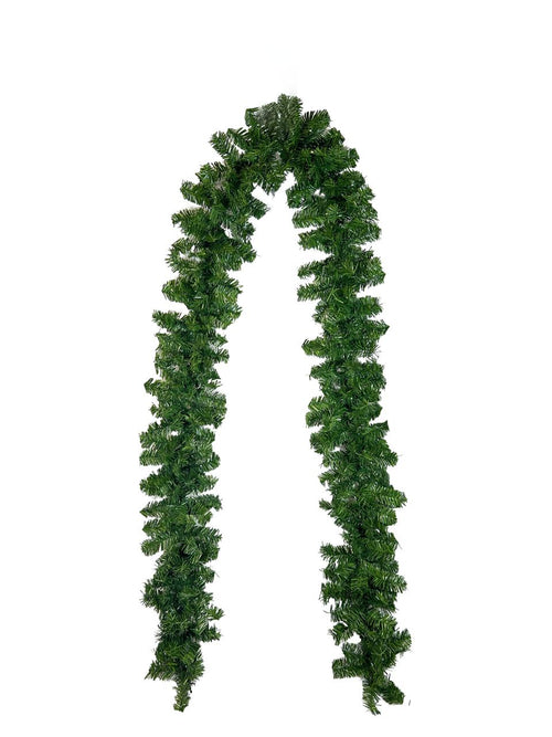 guirnalda verde eco  288 puntas 2.70 cm