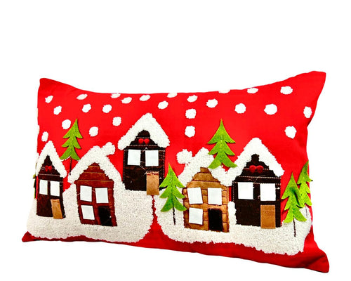 funda cojin villas rectangular 2 colores 30x50  cm