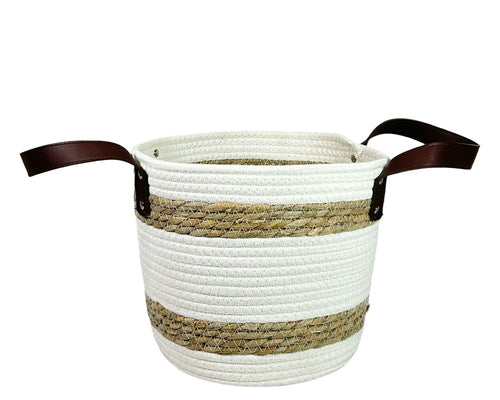 Macetero beige en 3 tamaños