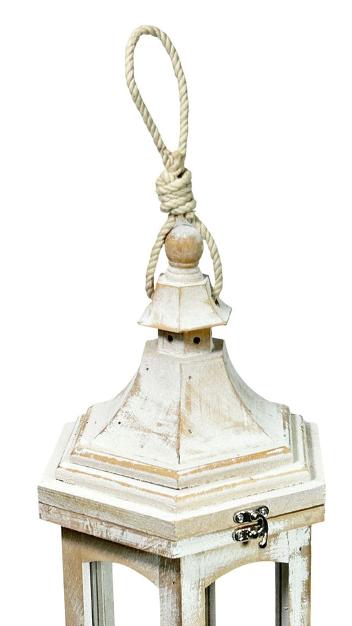 Farol madera indonesia  3 tamaños