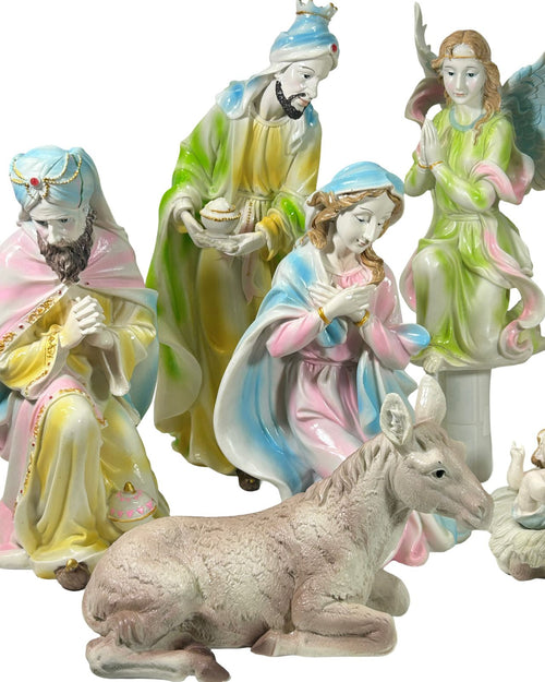 Pesebre grande florentino 11x40 cm