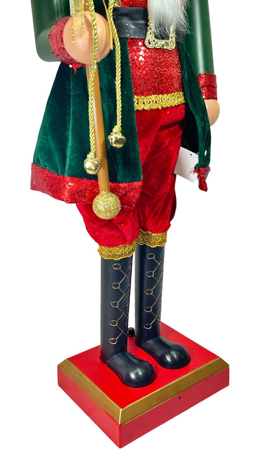 cascanuez grande verde baston 110 cm