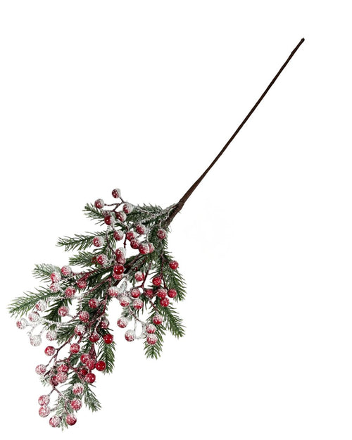 Ramo berrys snowy tupido gde  75cm