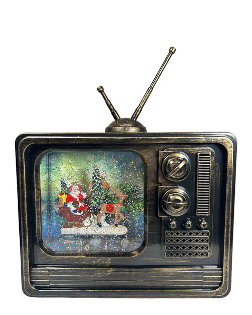 Televisor Music Santa Trineo 23x20