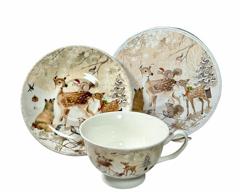 Set Posillo Gd C/Plato Renos 7x12