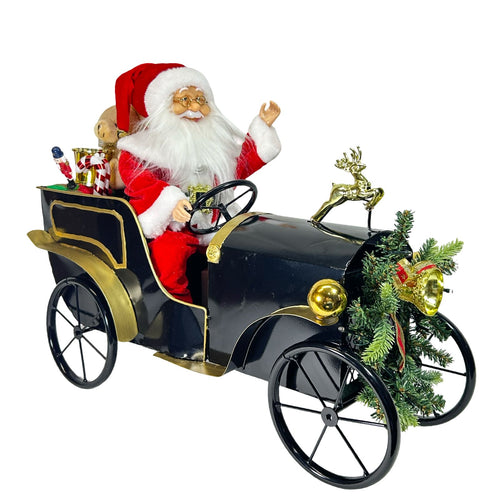 papa noel auto classic gd 44x56 cm