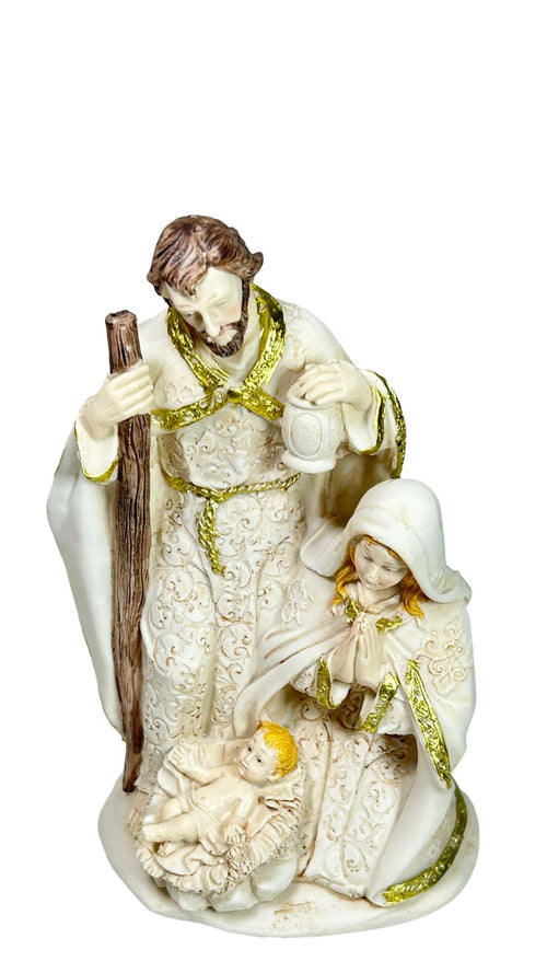 Sagrada familia blanca 20x13 cm