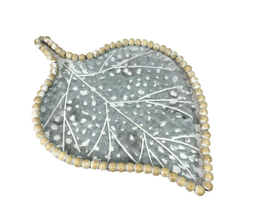 Set x 3 centro de mesa en hojas 50,42,34 cm