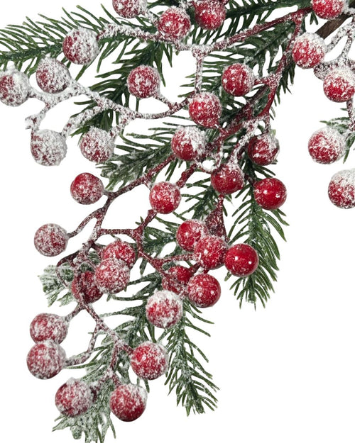 Ramo berrys snowy tupido gde  75cm
