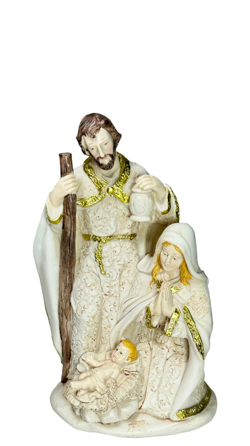 Sagrada familia blanca 20x13 cm