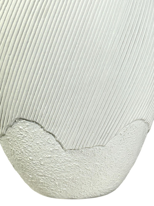 Jarrón cerámica mediano White Lisboa 29x18 cm