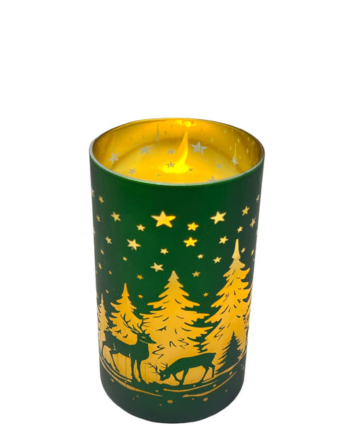 Vela brisero con arbol verde  3 tamaños