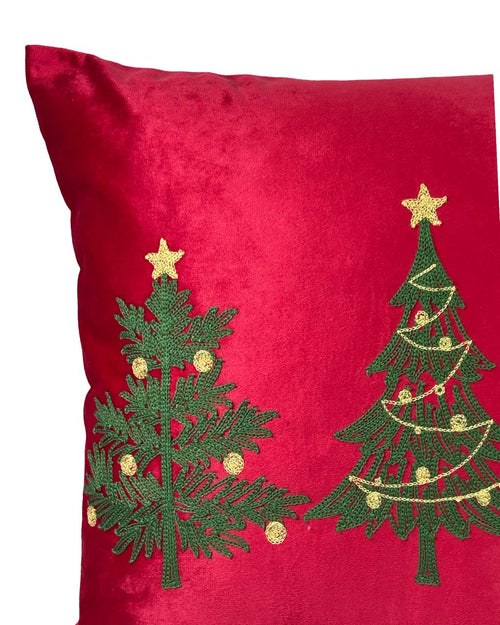 cojin funda  arbol velvet 45x45 cm