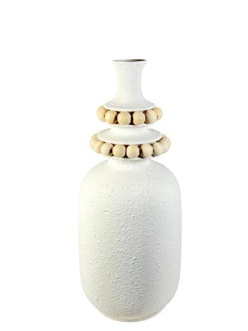Botella grande en cerámica Suecia boho 32x13