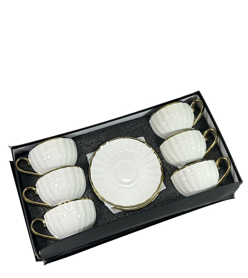 juego de vajilla te blanco french  x 12 pc