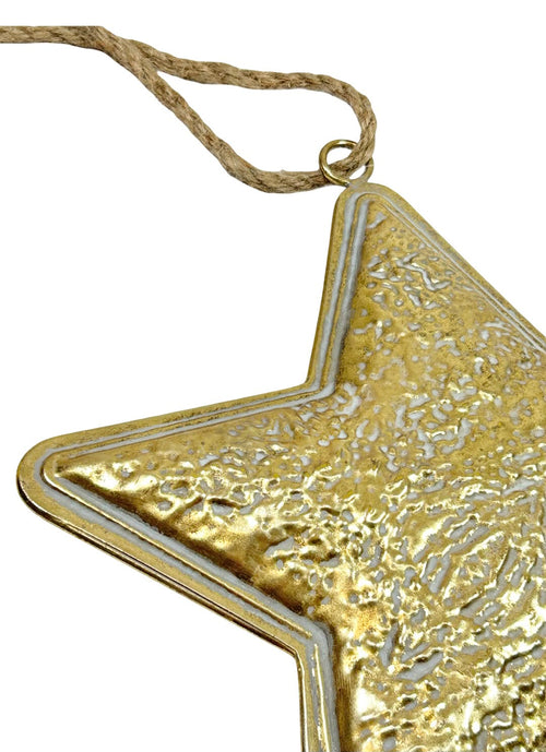 Estrella Metal Repujada Mdna 26x26