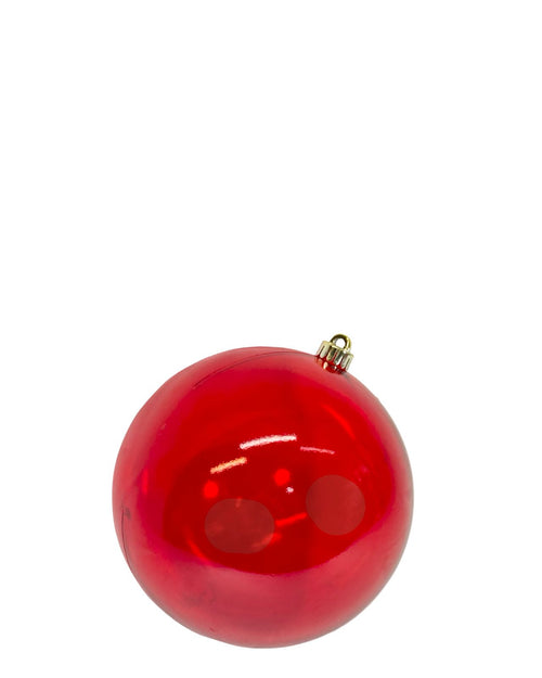 bola x2 unidades roja 12 cm