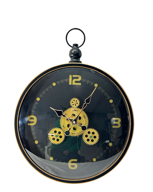 reloj de pared black british  39 dm