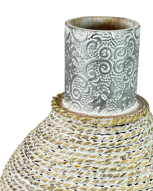 jarron mumbay art lazos 3 tamaños