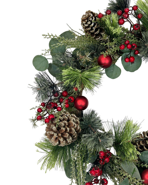 Corona navidad arreglos  40 CM
