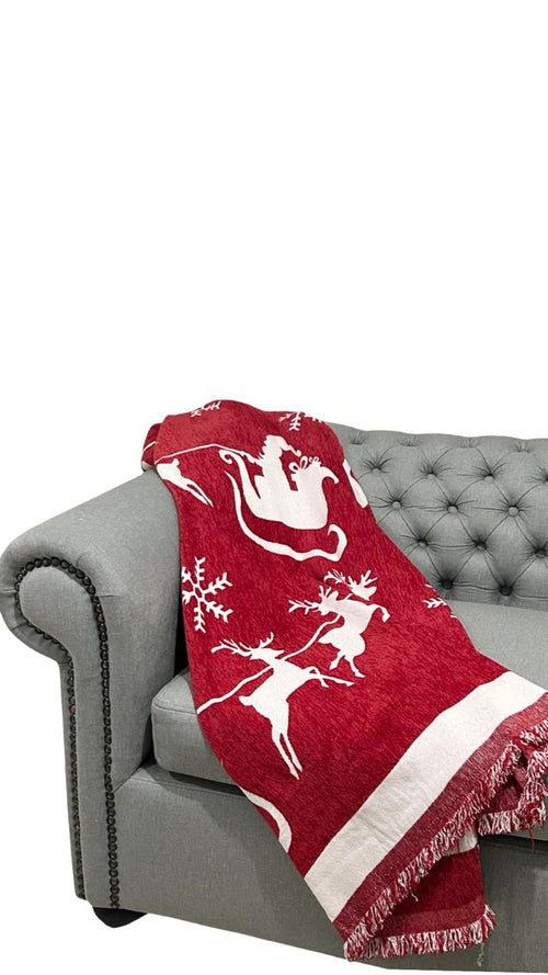 pie de cama cubre sofa trineo 130x180 cm