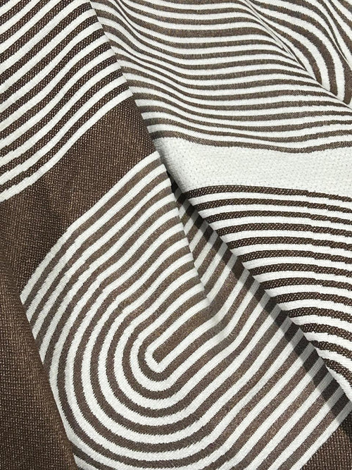 Pie de cama arcos moka 130x180 cm