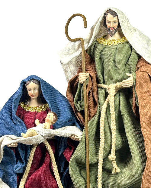 NACIMIENTO DE FAMILIA 32X27 CM