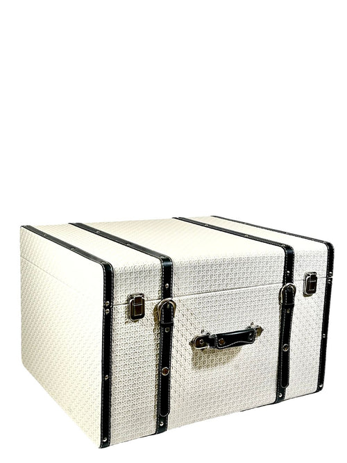Set x 3 Baul white italy 55,50,45 cm
