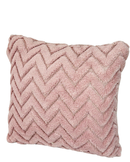 funda de cojin texturizada zig zag 45x45 no incluye relleno