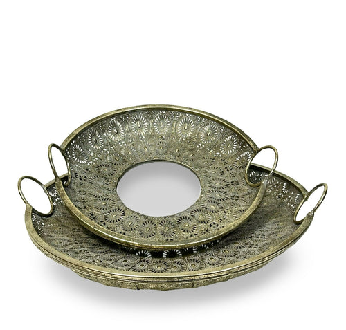 centro grande espejo redondo  mandalas 2 tamaños