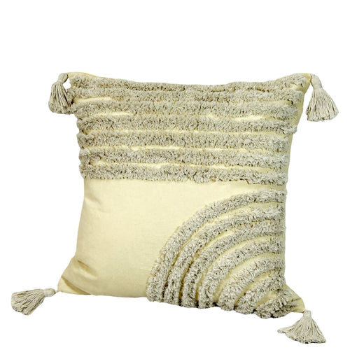 cojin funda arcos turco beige   45x45 (no incluye relleno )