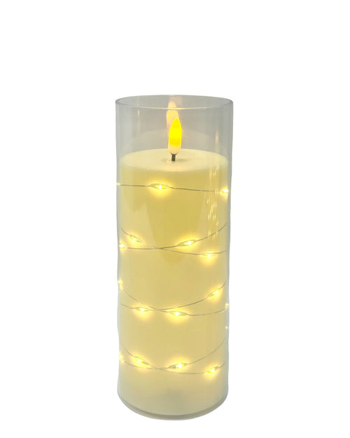 Vela bricero con luces 3 tamaños