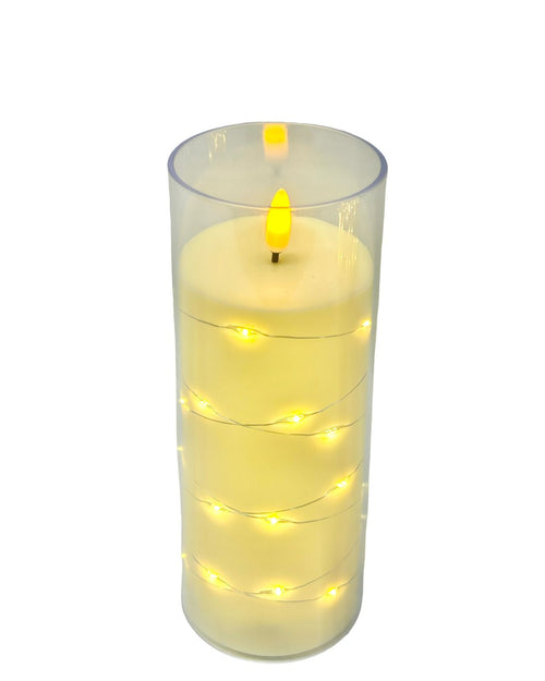 Vela bricero con luces 3 tamaños