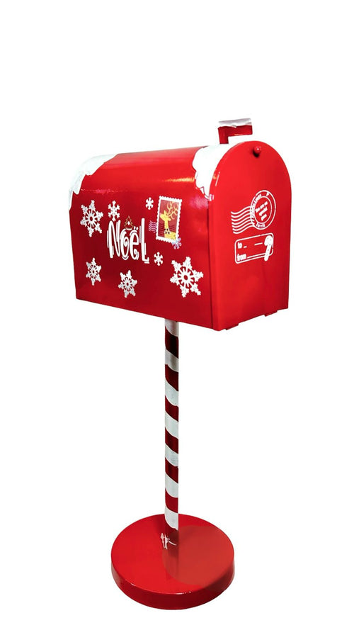 buzon mediano metal noel 50x22 cm