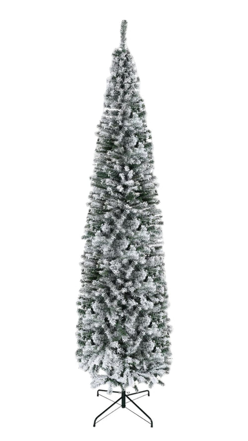 Arbol snow fit premium nevado pino vela