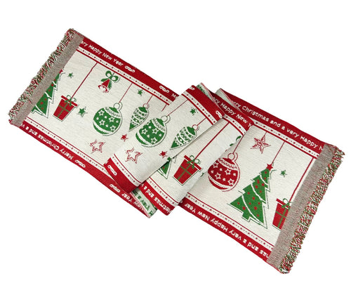 Camino de mesa diseño de navidad 33x180cm