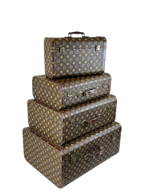 Set x4 de maletas luis vuit 54 x 48,42,36