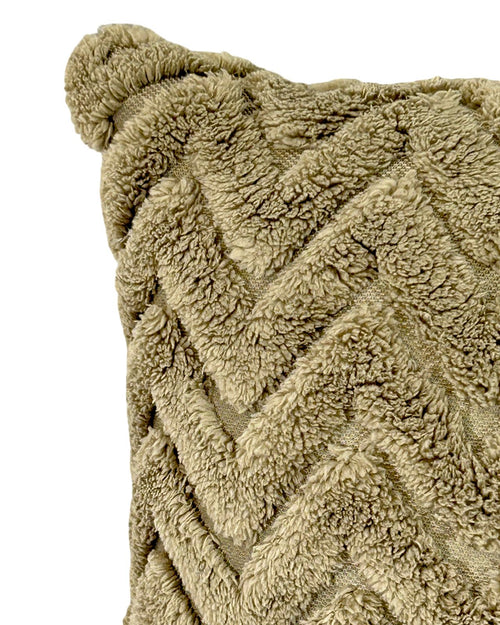 funda de cojin texturizada zig zag 45x45 no incluye relleno