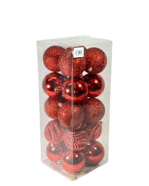 Paquete x20 bolas rojas