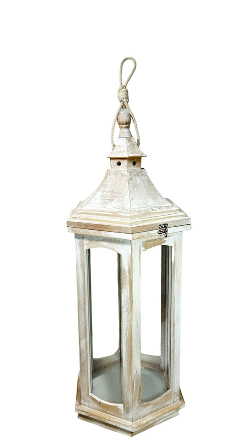 Farol madera indonesia  3 tamaños
