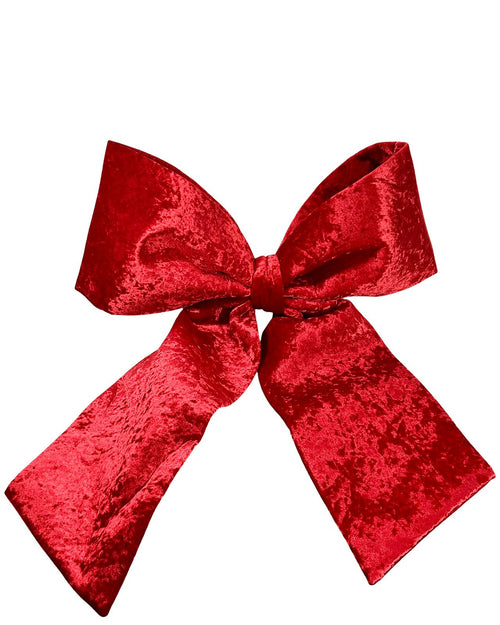 moño rojo navideño 70x77 cm