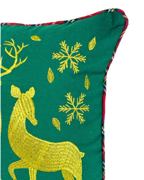 cojin funda renos 3 colores 45x45 cm ( no incluye relleno )